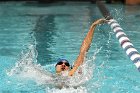 Swimming vs Bentley  Wheaton College Swimming vs Bentley. - Photo By: KEITH NORDSTROM : Wheaton, Swimming, Bentley